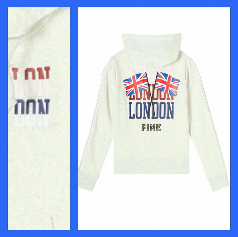 Nwt london edition XS PINK full zip
